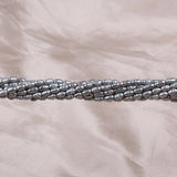 Gray Freshwater Pearl Rice Shape Strands
