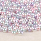 3-12mm Gradient Mermaid Pearls Beads No Hole ABS Round Pearls For DIY Jewelry