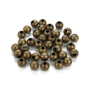3-10mm Iron Beads 50-200pcs Seed Beads for Bracelet Making