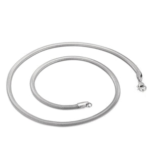 Snake Chain Choker Stainless Steel Necklace Unisex Jewelry