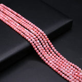 4/5/6mm Natural Shell Beads Round Mother of Pearl Charm Beads