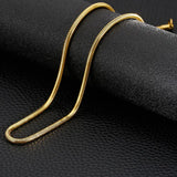 Stainless Steel Necklace Waterproof Snake Chain Men Gift Jewelry