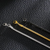 Stainless Steel Necklace Waterproof Snake Chain Men Gift Jewelry
