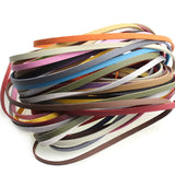Flat Suede Leather Cord Soft PU Leather Rope For DIY Jewelry Making