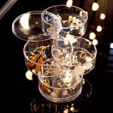 5 Layers Jewelry Box Multi-layer Hairpin Head Rope Necklace Storage Case