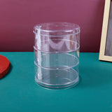 5 Layers Jewelry Box Multi-layer Hairpin Head Rope Necklace Storage Case