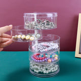 5 Layers Jewelry Box Multi-layer Hairpin Head Rope Necklace Storage Case