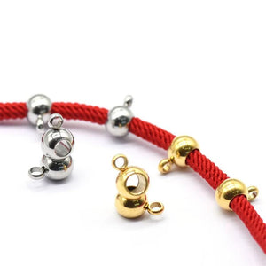 5mm Stainless Steel Spacer Beads for DIY Pendants