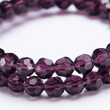 4MM Transparent Glass Beads For DIY Bracelet Making