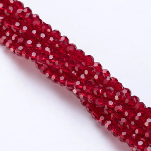 4MM Transparent Glass Beads For DIY Bracelet Making