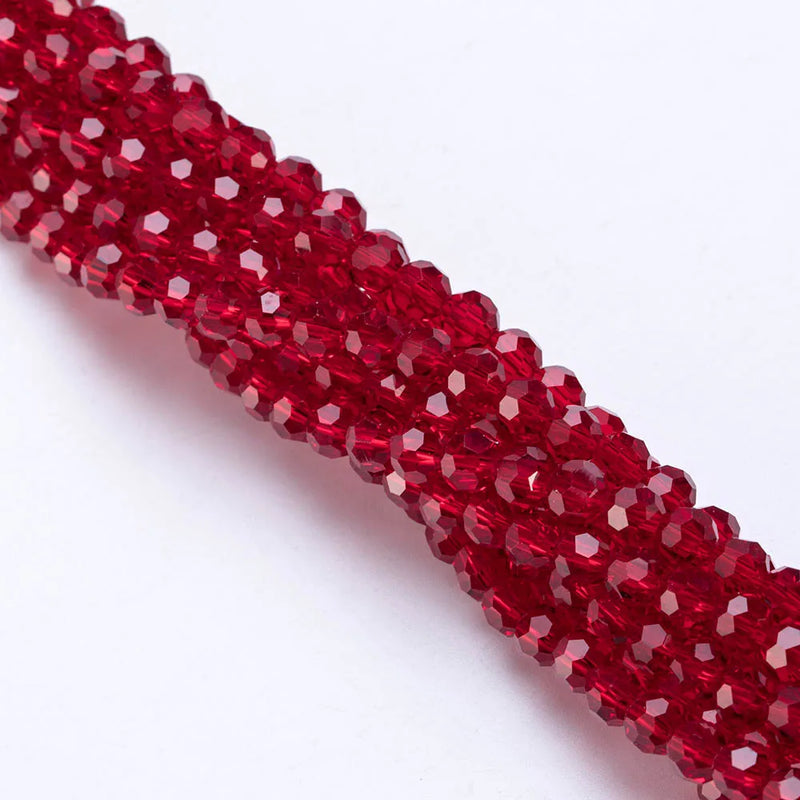 4MM Transparent Glass Beads For DIY Bracelet Making