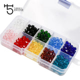 3 4 6mm Czech Faceted Bicone Crystal Beads for Jewelry Making