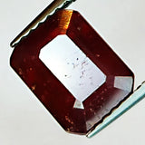 3.45ct Ruby Emerald Cut Loose Gemstone
