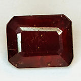 3.45ct Ruby Emerald Cut Loose Gemstone