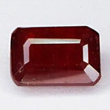 3.45ct Ruby Emerald Cut Loose Gemstone