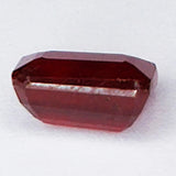 3.45ct Ruby Emerald Cut Loose Gemstone