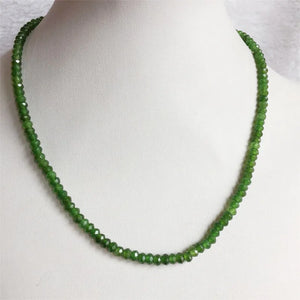 Emerald Green Jade Choker Necklace for Women Vintage Jewelry