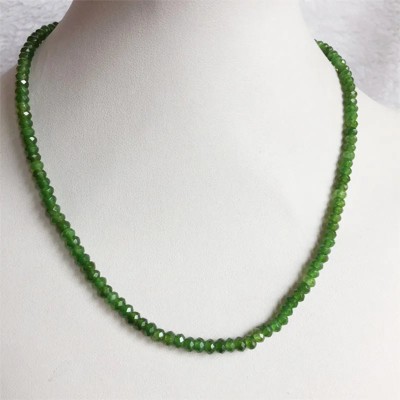 Emerald Green Jade Choker Necklace for Women Vintage Jewelry