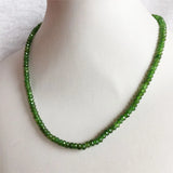 Emerald Green Jade Choker Necklace for Women Vintage Jewelry