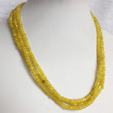 4MM Faceted Peridot Necklace Strand Choker Women Bohemian Jewelry