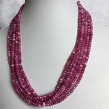 4MM Tourmaline Beaded Choker Vintage Stone Jewelry
