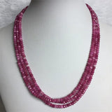 4MM Tourmaline Beaded Choker Vintage Stone Jewelry