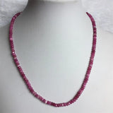 4MM Tourmaline Beaded Choker Vintage Stone Jewelry