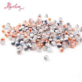 50pcs 3*4mm Austria Crystal Glass Beads Faceted Round Rondelle Loose Spacer