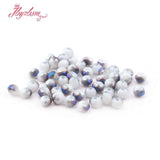 50pcs 3*4mm Austria Crystal Glass Beads Faceted Round Rondelle Loose Spacer