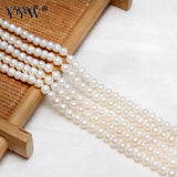 3-4mm Freshwater Pearl Beads Bracelet Necklace Jewelry