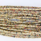 3*4mm Faceted Lapis Turquoise Beads for Bracelet DIY