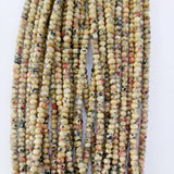 3*4mm Faceted Lapis Turquoise Beads for Bracelet DIY