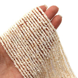 3-4mm Matte Freshwater Pearl Beads for Jewelry Making DIY