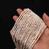 3-4mm Natural Fresh Water Pearl Flat Bead for Diy Jewelry