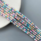 3-4mm Shell Heishi Beads Spacer Loose Beads for Jewelry Making