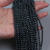 Freshwater Pearl 3-4mm Rice Seed Natural