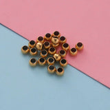 4mm Stainless Steel European Spacer Beads for Jewelry Making 200pcs
