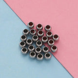 4mm Stainless Steel European Spacer Beads for Jewelry Making 200pcs