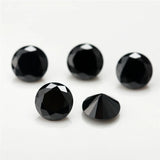 3.5~16mm 5A CZ Stone Machine Cut Round Loose CZ Stone Bracelet