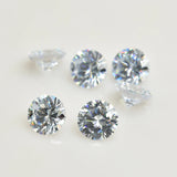 3.5-25mm 100pcs Round AAAAA CZ Stone Beads High 6.5 8.0mm