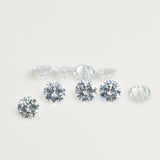 3.5-25mm 100pcs Round AAAAA CZ Stone Beads High 6.5 8.0mm