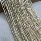 3.5-3.8mm Freshwater Pearl Bead Potato Shape Loose Beaded DIY Jewelry
