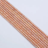 3.5-4mm Pink Freshwater Pearl Strands