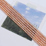 3.5-4mm Pink Freshwater Pearl Strands