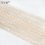 3.5-4mm Natural Round Freshwater Pearl Beads Purple Pink Mixed
