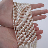 3.5-4mm Freshwater Rice Pearl Strand