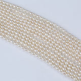3.5-4mm Freshwater Rice Pearl Strand