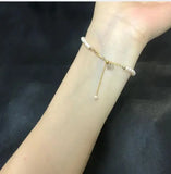 3.5-4mm Round Natural Small Pearl Bracelet