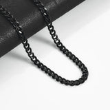 Stainless Steel Cuban Chain Necklace Jewelry Non-fading Chain