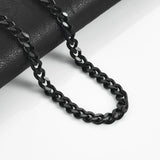 Stainless Steel Cuban Chain Necklace Jewelry Non-fading Chain